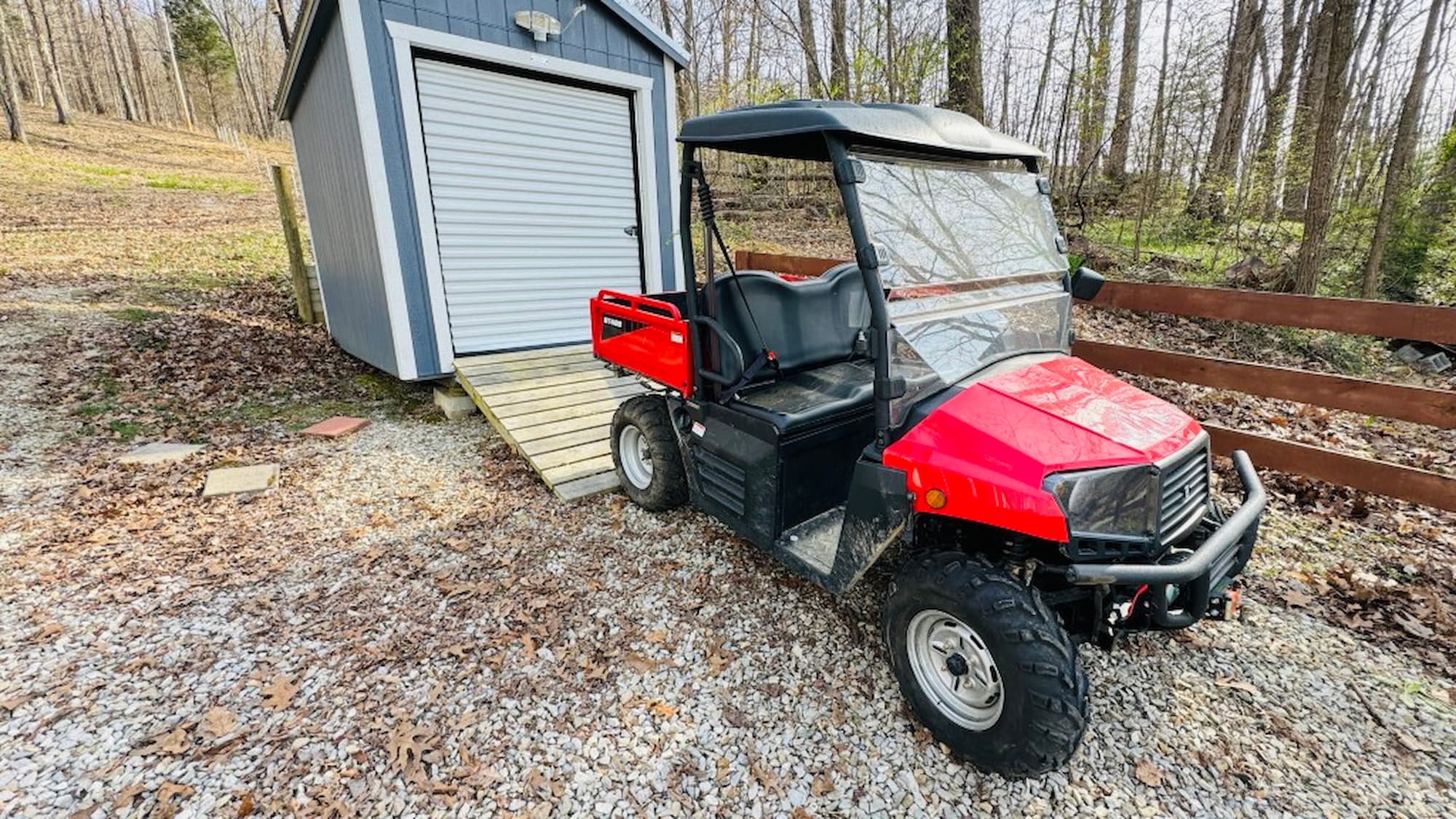 Included side-by-side UTV